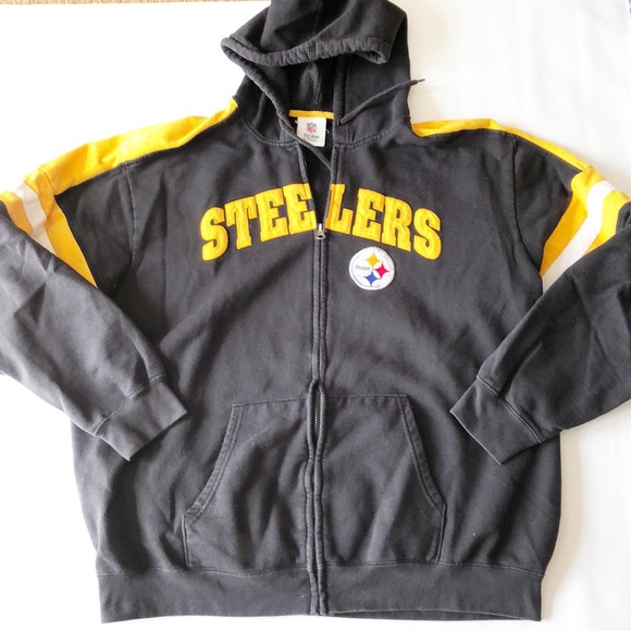 NFL Shirts Nfl Steelers Zip Up Hoodie Poshmark